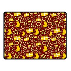 Pattern Paper Fabric Wrapping Fleece Blanket (small) by Ravend