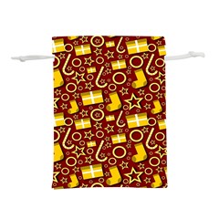 Pattern Paper Fabric Wrapping Lightweight Drawstring Pouch (m) by Ravend