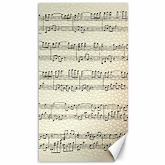 Music Beige Vintage Paper Background Design Canvas 40  X 72 