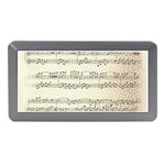 Music Beige Vintage Paper Background Design Memory Card Reader (Mini) Front