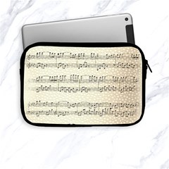 Music Beige Vintage Paper Background Design Apple Ipad Mini Zipper Cases by Ravend