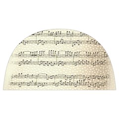 Music Beige Vintage Paper Background Design Anti Scalding Pot Cap by Ravend