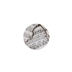 Music Notes Note Music Melody Sound Pattern 1  Mini Buttons by Ravend