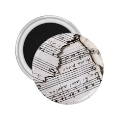 Music Notes Note Music Melody Sound Pattern 2 25  Magnets by Ravend