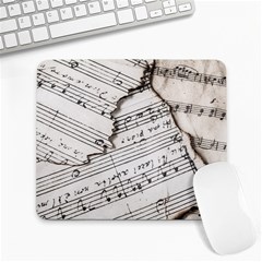 Music Notes Note Music Melody Sound Pattern Large Mousepad by Ravend