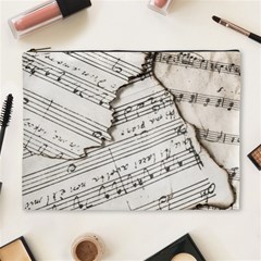 Music Notes Note Music Melody Sound Pattern Cosmetic Bag (xl) by Ravend