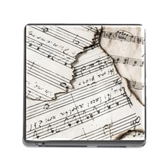 Music Notes Note Music Melody Sound Pattern Memory Card Reader (square 5 Slot) by Ravend