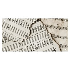 Music Notes Note Music Melody Sound Pattern Banner And Sign 6  X 3 