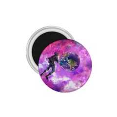 Astronaut Earth Space Planet Fantasy 1 75  Magnets by Ravend