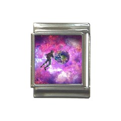 Astronaut Earth Space Planet Fantasy Italian Charm (13mm) by Ravend