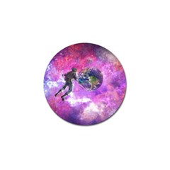 Astronaut Earth Space Planet Fantasy Golf Ball Marker (10 Pack) by Ravend