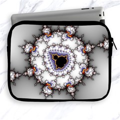 Mandelbrot Fractal Background Template Circle Apple Ipad 2/3/4 Zipper Cases by danenraven