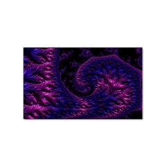 Fractal Mandelbrot Abstract Background Pattern Sticker (rectangular) by danenraven