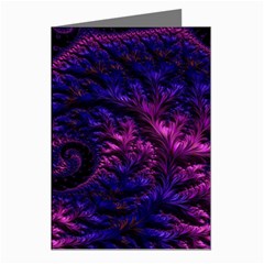 Fractal Mandelbrot Abstract Background Pattern Greeting Cards (pkg Of 8) by danenraven