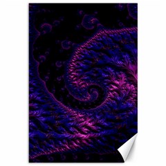 Fractal Mandelbrot Abstract Background Pattern Canvas 12  X 18  by danenraven