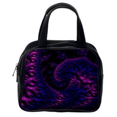 Fractal Mandelbrot Abstract Background Pattern Classic Handbag (one Side)