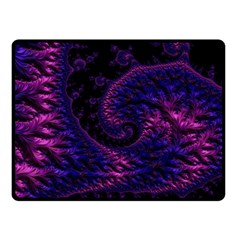 Fractal Mandelbrot Abstract Background Pattern Double Sided Fleece Blanket (small)  by danenraven