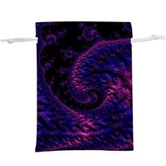 Fractal Mandelbrot Abstract Background Pattern  Lightweight Drawstring Pouch (xl) by danenraven