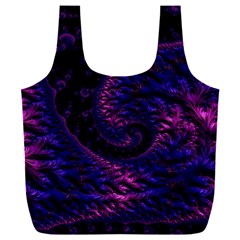 Fractal Mandelbrot Abstract Background Pattern Full Print Recycle Bag (xxxl)