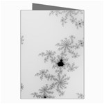 Almond Bread Apple Males Mandelbrot Mathematic Greeting Card Right