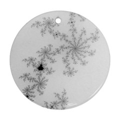 Almond Bread Apple Males Mandelbrot Mathematic Round Ornament (two Sides) by danenraven