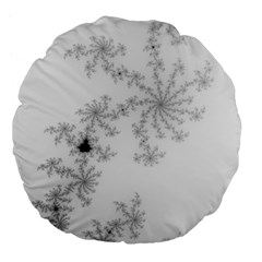 Almond Bread Apple Males Mandelbrot Mathematic Large 18  Premium Flano Round Cushions by danenraven