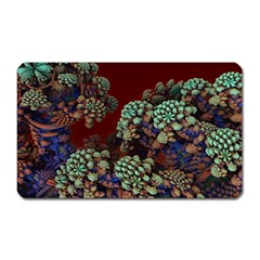 Art 3d Mandelbulb Mandelbrot Fractal Graphic Magnet (rectangular) by danenraven