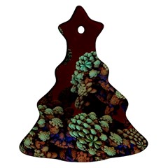 Art 3d Mandelbulb Mandelbrot Fractal Graphic Ornament (christmas Tree)  by danenraven