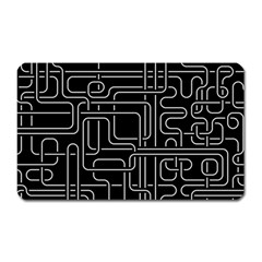 Illustration Circuit Cpu Pcb Electronic Wires Magnet (rectangular)