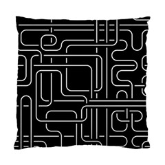 Illustration Circuit Cpu Pcb Electronic Wires Standard Cushion Case (two Sides) by Wegoenart