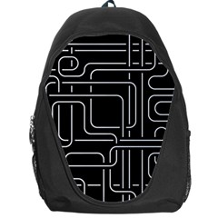 Illustration Circuit Cpu Pcb Electronic Wires Backpack Bag by Wegoenart