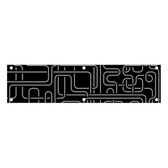 Illustration Circuit Cpu Pcb Electronic Wires Banner And Sign 4  X 1 