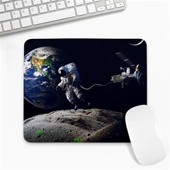 Planet Ball Shaped Universe Science Large Mousepad by Wegoenart