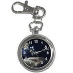 Planet Ball Shaped Universe Science Key Chain Watches Front