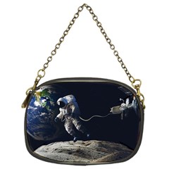 Planet Ball Shaped Universe Science Chain Purse (two Sides) by Wegoenart