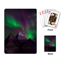 Fantasy Pyramid Mystic Space Playing Cards Single Design (Rectangle)