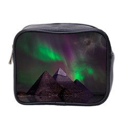 Fantasy Pyramid Mystic Space Mini Toiletries Bag (two Sides) by Wegoenart