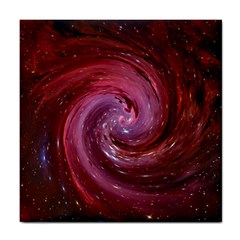 Galaxy Fog Kosmus Universe Tile Coaster by Wegoenart