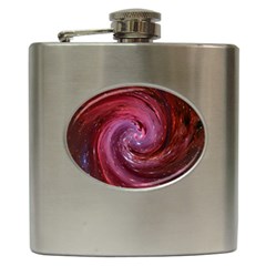 Galaxy Fog Kosmus Universe Hip Flask (6 Oz) by Wegoenart