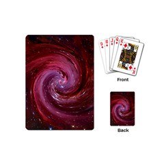 Galaxy Fog Kosmus Universe Playing Cards Single Design (mini) by Wegoenart