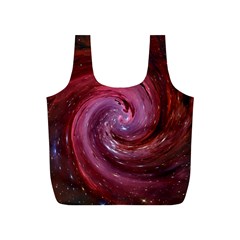 Galaxy Fog Kosmus Universe Full Print Recycle Bag (s) by Wegoenart