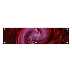 Galaxy Fog Kosmus Universe Banner And Sign 4  X 1  by Wegoenart