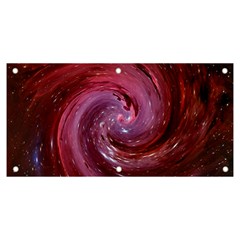 Galaxy Fog Kosmus Universe Banner And Sign 6  X 3  by Wegoenart