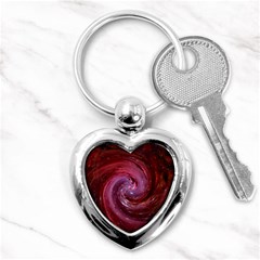 Galaxy Fog Kosmus Universe Key Chain (heart) by Wegoenart