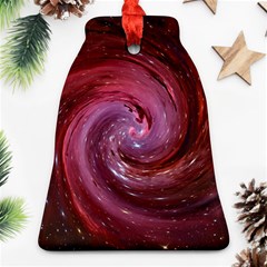 Galaxy Fog Kosmus Universe Bell Ornament (two Sides) by Wegoenart