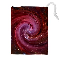 Galaxy Fog Kosmus Universe Drawstring Pouch (4xl) by Wegoenart