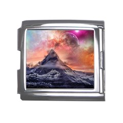 Mountain Cosmos Universe Nature Mega Link Italian Charm (18mm)