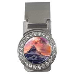 Mountain Cosmos Universe Nature Money Clips (cz)  by Wegoenart