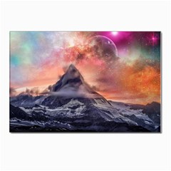 Mountain Cosmos Universe Nature Postcards 5  X 7  (pkg Of 10)