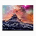 Mountain Cosmos Universe Nature Small Glasses Cloth (2 Sides) Front